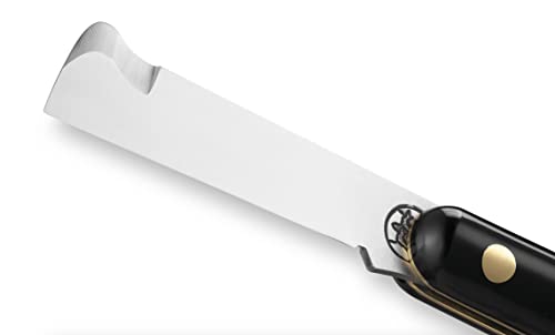 DUE BUOI 202P LEFTY professional agriculture pruning grafting knife with BÖHLER N690 stainless steel blade