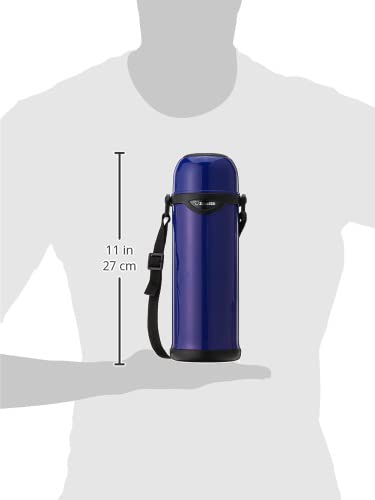 Zojirushi SJ-TG10-AA Water Bottle, Stainless Steel Bottle Cup Type, 3.3 gal (1.0 L), Stainless Steel 33.8 Ounces