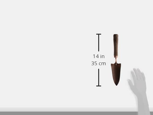 Esschert Design copper plated shovel with a durable metal blade and handle