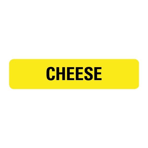 Cheese Food Service Medical Labels
