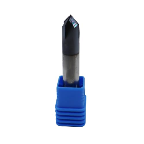 Generic 3/8-inch solid carbide double-end chamfer mill with four flutes, shown against a plain background