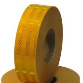 Safe Way Traction 2" x 12' Roll 3M Diamond Grade Conspicuity School Bus Yellow Auto Truck Trailer Reflective Safety Tape 983-71