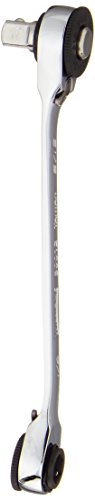Williams JHW30012 1/4-inch square and hex ratchet, 5-inch compact short-handle socket wrench