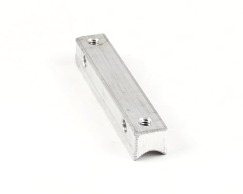 Perlick 54718-1 spacer block for equipment installation, black rectangular replacement part