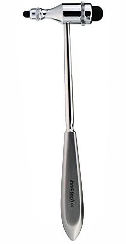 Innotech Tromner Neurological Reflex Hammer for Skin Reflexes and Surface Reactions (Silver) silver