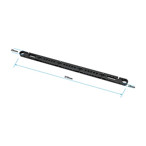 CAMVATE Cross Cheese Bar with 15mm Rod Adapter for Camera Monitor Cage Rig