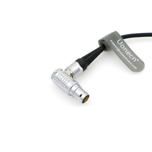 Arri Alexa Mini Camera Power Cable Right Angle 2B 8 pin Female to D-tap 25cm Right angle 8 pin 9.8in/25cm