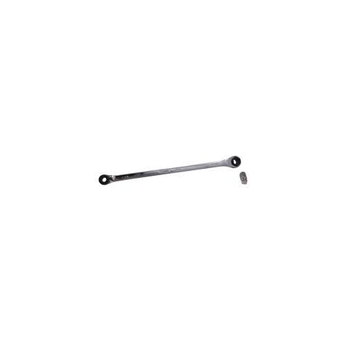 VIM Tools HBR8 hex micro bit ratchet with 1/4 and 5/16 inch bits, reversible 1/4 inch square drive