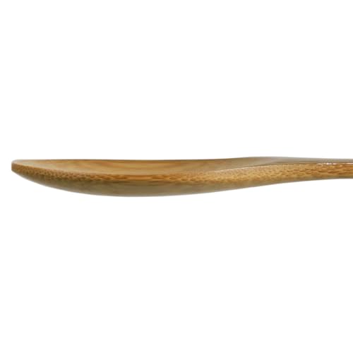 Bamboo Curry Spoon 7.67 in (195mm), Set of 2, Japanese Wooden Dinner Spoon for Soup & Rice, Made in Japan