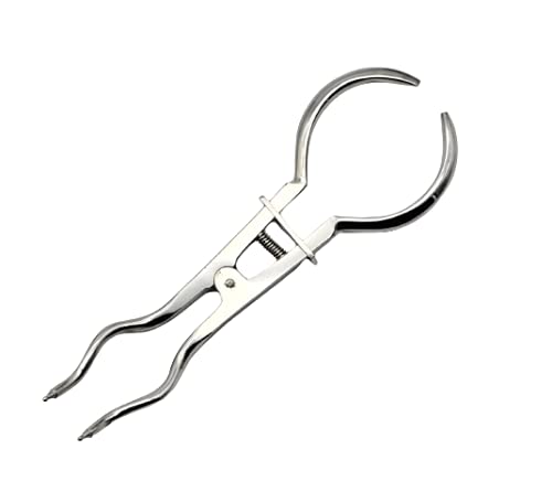 [Australia - AusPower] - Rubber Dam Pliers Ivory Clamp Forceps Dental Endodontic Restorative Instruments 