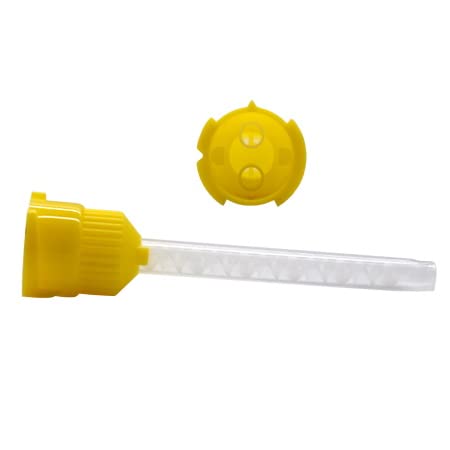 [Australia - AusPower] - Dental Mixing Tips Impression Yellow 1:1 50 pcs 
