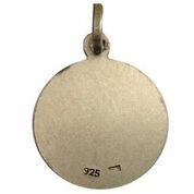 925 STERLING SILVER MEDAL " SAINT RITA FROM CASCIA " PATRON OF LOST CAUSES