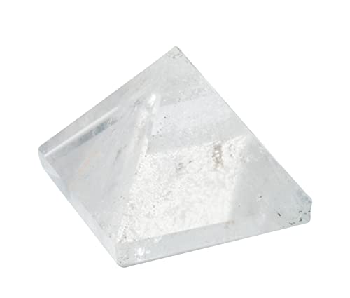 | Pyramid | Clear Quartz | Mini | 1 Pc | Crystals and Healing Stones, Room Decor, Spiritual Gifts, Reiki, Chakra, Witchcraft, Yoga, Meditation Accessories