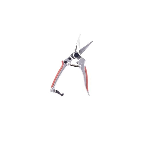 Radius Garden 7-inch aluminum fine pruner scissors with ergonomic grip