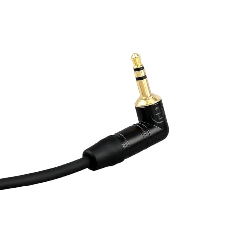 Alvin's Cables Tentacle Sync 3.5mm TRS Microphone Y-Cable for Tentacle Sync E Generator, Track E Audio Recorder, for Camera Audio Input, External Mics, 30CM| 12inches