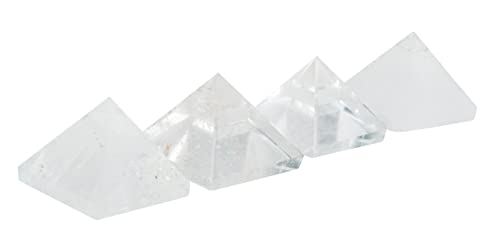 | Pyramid | Clear Quartz | Mini | 1 Pc | Crystals and Healing Stones, Room Decor, Spiritual Gifts, Reiki, Chakra, Witchcraft, Yoga, Meditation Accessories