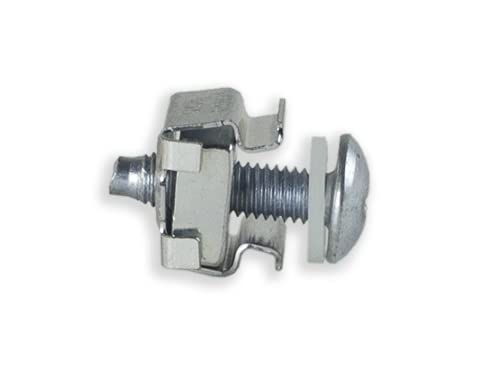[Australia - AusPower] - RackGold® Zinc 10-32 Cage Nut & Screws w/Washers 25-Pack - USA Made 
