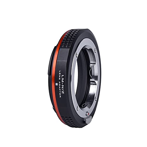 PHOLSY Lens Mount Adapter Compatible with Leica M Lens and Nikon Z Camera Leica M to Nikon Z