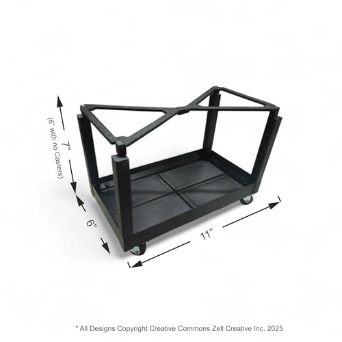 Mini tool box roll cart with side tray and handle combo set, MiniBoxMods accessories for US General tool chest