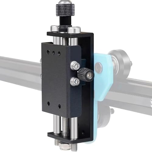 Z Axis Adjuster Z Axis Lift Focus Control Engraving Machine Z Axis Linear Rail Module Versatile Metal Adjustable Focusing Fixed Mounting Bracket