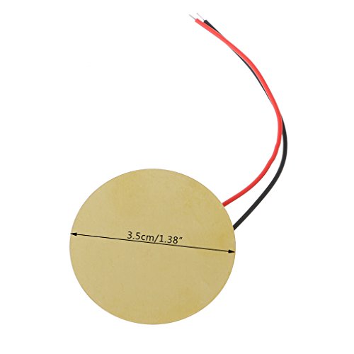 Pack of 10 35 mm Piezo Elements Summer Sounder Sensor Drum Disc + Wire CopperBusiness & Industrial Electronics & Measurement Electronic Components