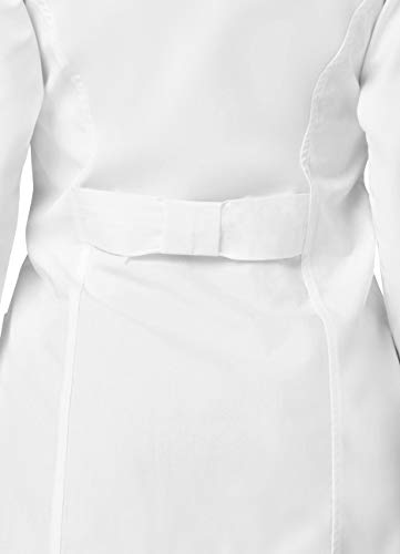 Adar Universal Lab Coats for Women - Princess Cut 30" Consultation Lab Coat Large White