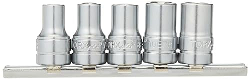CTA Tools 5064 5-piece 5-point EPR Torx Plus socket set with 1/4-inch drive sockets