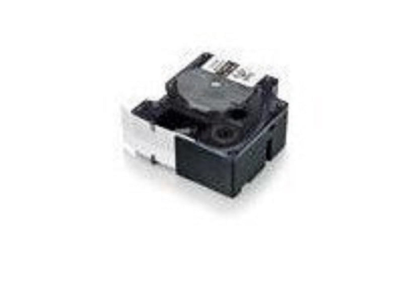 DYMO Rhino Industrial Self-Laminating Labels 1" Black Print on White Tape 1" Black on White Standard Packaging