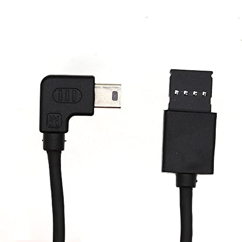 Replace for DJI Ronin-S Camera Control Cable for Canon 6D2, 5D3, 80D, 6D, 800D, 70D, 77D, 200D (MCC to Mini) Elbow
