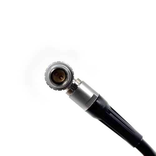 Lemo-Compatible 0B 2 Pin Male to Male Right Angle Power Cable Suitable for Teradek Bond ARRI Alexa, Z CAM E2, DJI RS2/RS3, Tilta Float Gimbal, SmallHD, Vaxis, Blackmagic, 39”