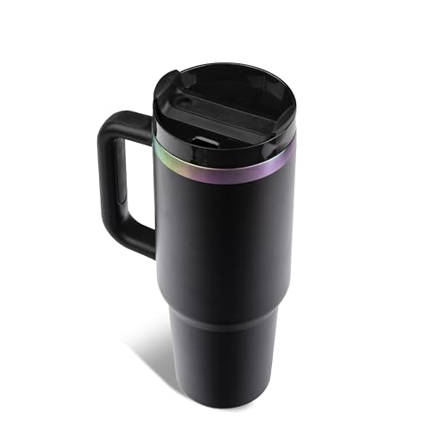 The Memory Company Officially Licensed NFL - Dallas Cowboys 40oz Iridescent Tumbler with Handle
