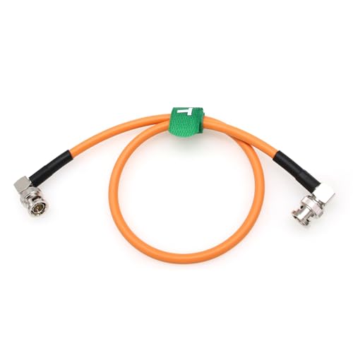 12G 4K SDI Coaxial Video Cable BNC to BNC Canare LV-61S 75 ohm for Sony Arri RED Canon Camera Atomos Ninja V Monitor Hollyland Teradek 3M Orange