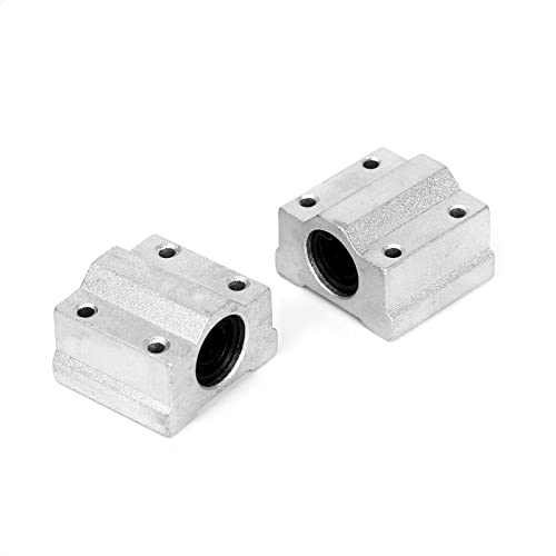 4Pcs SCS10UU Linear Motion Ball Bearing Slide Unit Bushing(10MM Inner Dia.) for CNC Machine Linear Sliding, 3D Printer Part