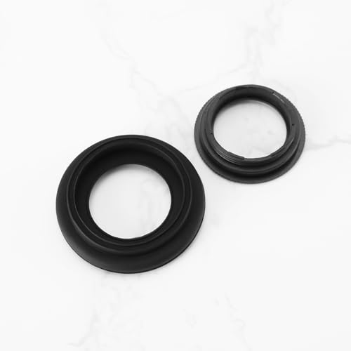 The Lord of the Tools 2PCS Rubber Camera Viewfinder Eyecup Camera Eyepiece Dust Protection Eyecup Compatible with Nikon DK-17 D6 D5 D4 D3 D700 D800 DF D2H D2X D2Xs D2Hs