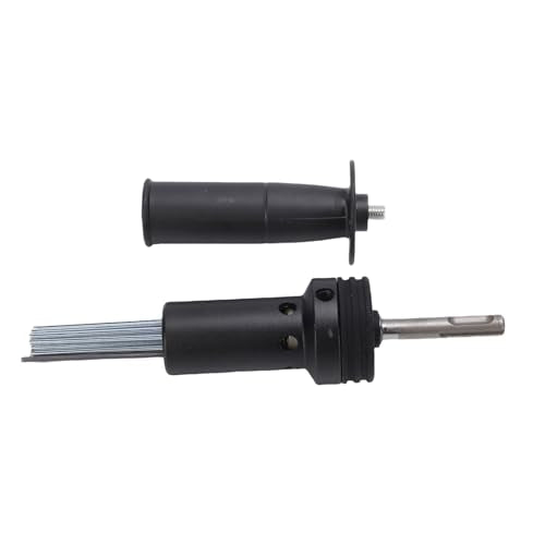 Electric Hammer Needle Electric Hammer Needle Attachment 2 Pit 2 Slot Design, Premium Alloy Steel & Plastic, Easy Control for Rust Removal and Chiseling