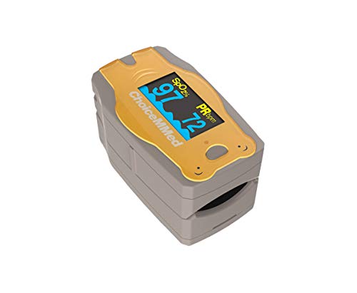 [Australia - AusPower] - ChoiceMMed Fingertip Pulse Oximeter, MD300C52, Oximeter for Fast Heart Rate and Oxygen Saturation Measurement (SpO2), Reliable and Durable Physiological Monitoring Device 