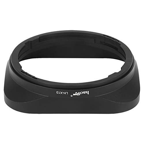Haoge LH-X13 Bayonet Square Metal Lens Hood for Fujifilm XF 18-55mm F2.8-4.0 R LM OIS Lens on Fuji Fujinon X-Pro2 X-Pro3 X-T5 X-T4 X-T30 X-T20 X-E4 X-S20 X-A20 X-E3 X-H1