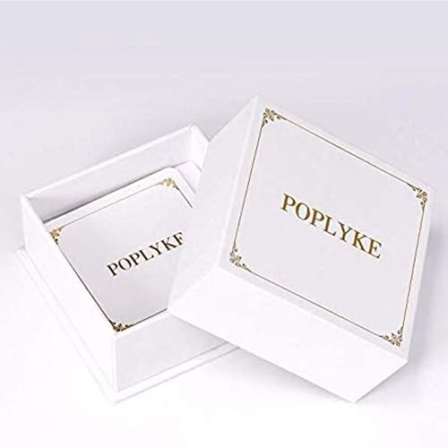 POPLYKE Black Horse/St Michael Necklace for Women Sterling Silver Horse Pendant Necklace Moon Necklace Jewelry Gifts for Men 18+2 Inch Saint Michael
