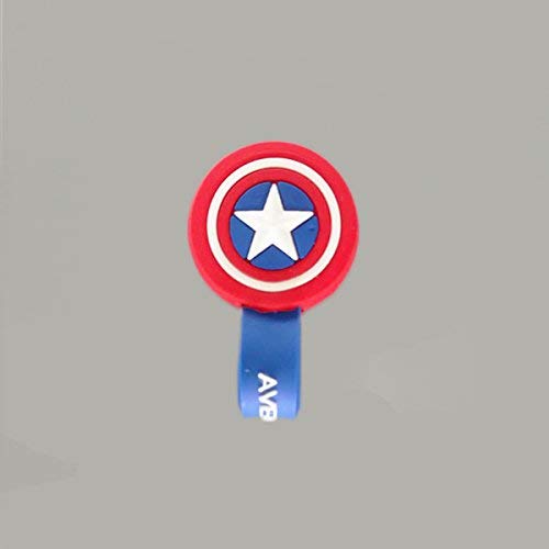 [Australia - AusPower] - Stethoscope Charms Clip - Medical Gift (Captain America), Medical Charms 