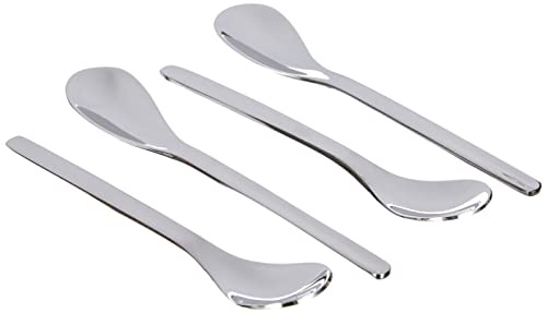 Villeroy & Boch 1264469595 Espresso Spoon Set, Silver