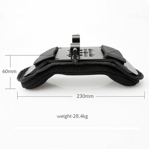 NICEYRIG Steady Shoulder Mount/Shoulder Pad for Video Camcorder CameraDV/DC 15mm Shoulder Pad