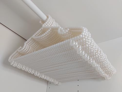 10 Pieces Plastic Heavy Duty Pearl Hangers. Bride Hanger for Wedding Dress. Bridesmaid Hangers. Hanger for Shirt, Pants, Clothing, Coat, Bridal, Sweater and Home Decor. (PH3) 10 PCS