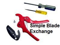 MCC Tools - Ratcheting PVC CPVC Pipe Cutter - 1¼''(up to 1 5/8'') (Plumbing, Irrigation & Automotive)