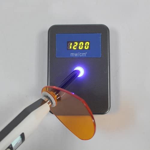 [Australia - AusPower] - New Dental Curing Light Meter Led Digital Display Light Meter Tester Color Random 