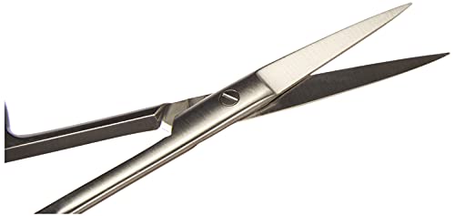 Gima - Straight surgical scissors, pointed end, length 11.5 cm, made of stainless steel Straight scissors, pointed end