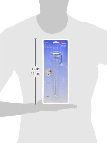 [Australia - AusPower] - COOPER - 123186 Cooper-Atkins 2237-04-8 Stainless Steel Bi-Metal Espresso Milk Frothing Thermometer, -10 to 104°C 