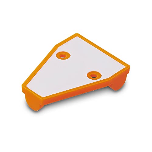 ProPlus 341214 Cross Spirit Level Pyramid for Aligning Motorhome Caravan | Leveling in 2 directions simultaneously - Compact pyramid shape with 2 vials, mounting holes included