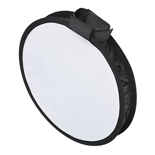 JTLB 40 cm Portable Foldable Round Shape Softbox Diffuser for Camera Flash Light
