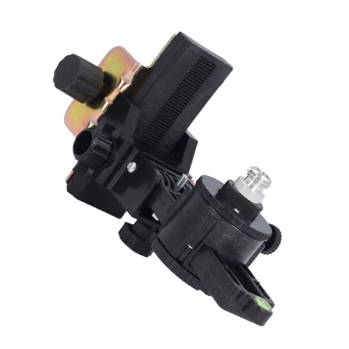 [Australia - AusPower] - Fine Tuning Bracket Level Adapter L Shape Magnetic Pivoting Base with Adjustable Clip for Wall Ceiling Mounted 
