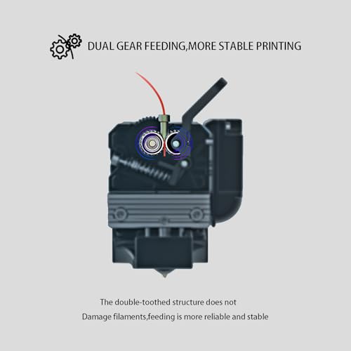 Creality Extruder Kit for Ender 3 V3 SE, Ender 3 V3 KE, 3D Printer Direct Drive Dual Gear Extrusion Filament Feeding Kit for Ender 3 S1, Ender 5 S1, Ender 3 V3 KE/SE